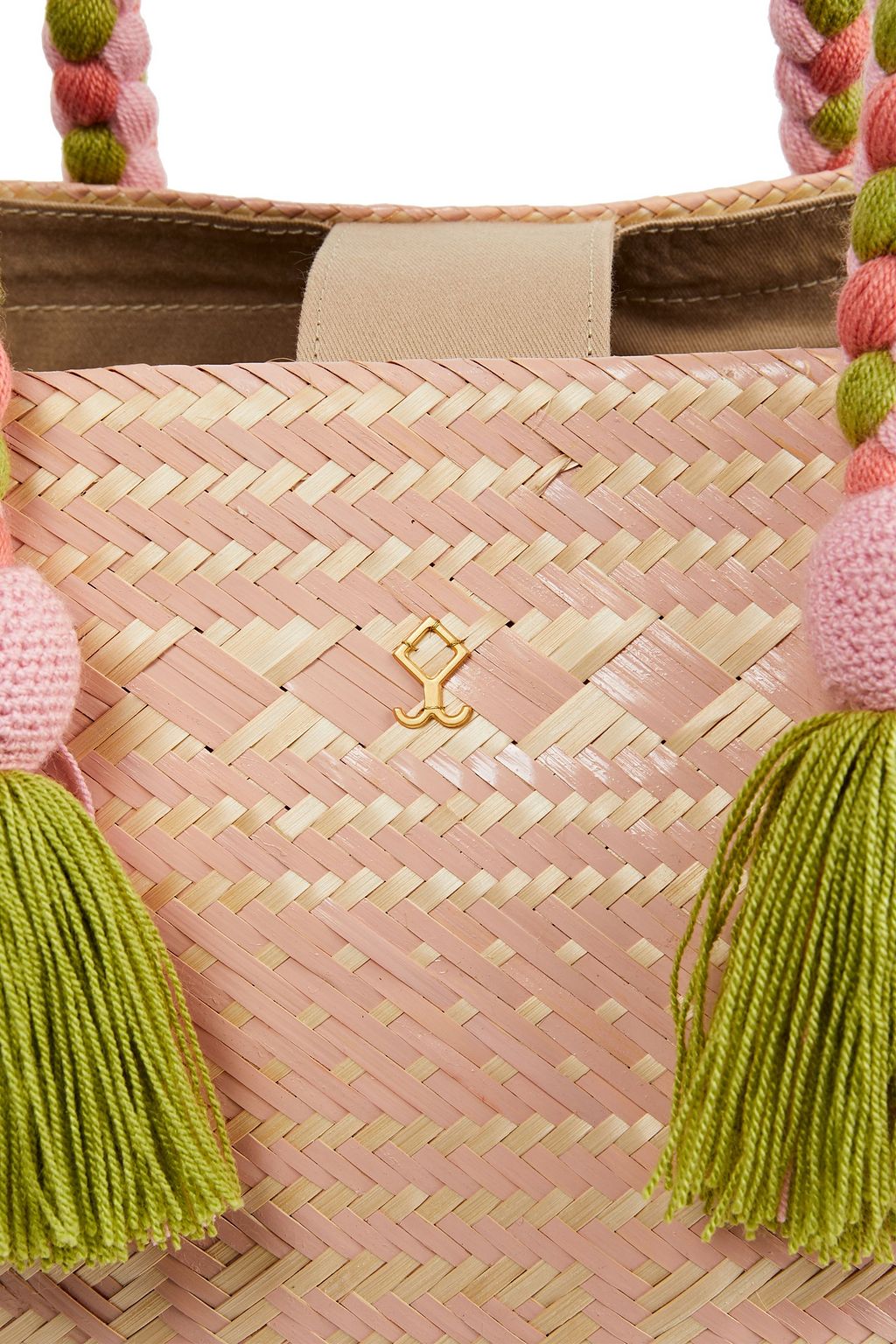 YOSUZI Kati woven straw tote