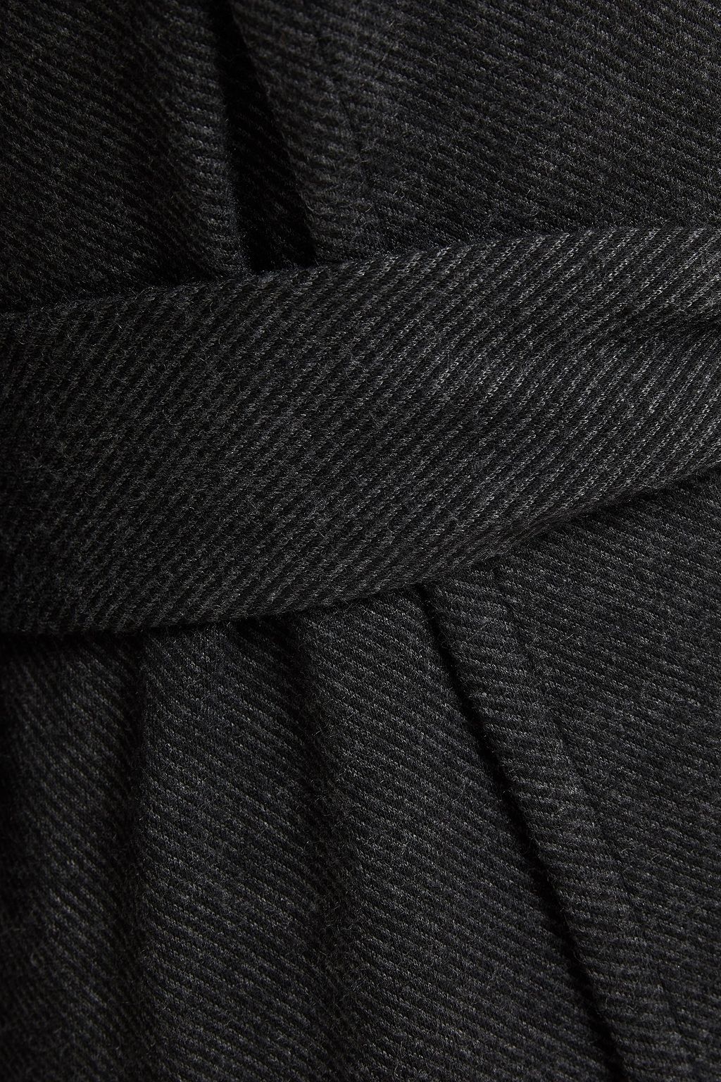 AMERICAN VINTAGE Feelgood belted mélange twill coat