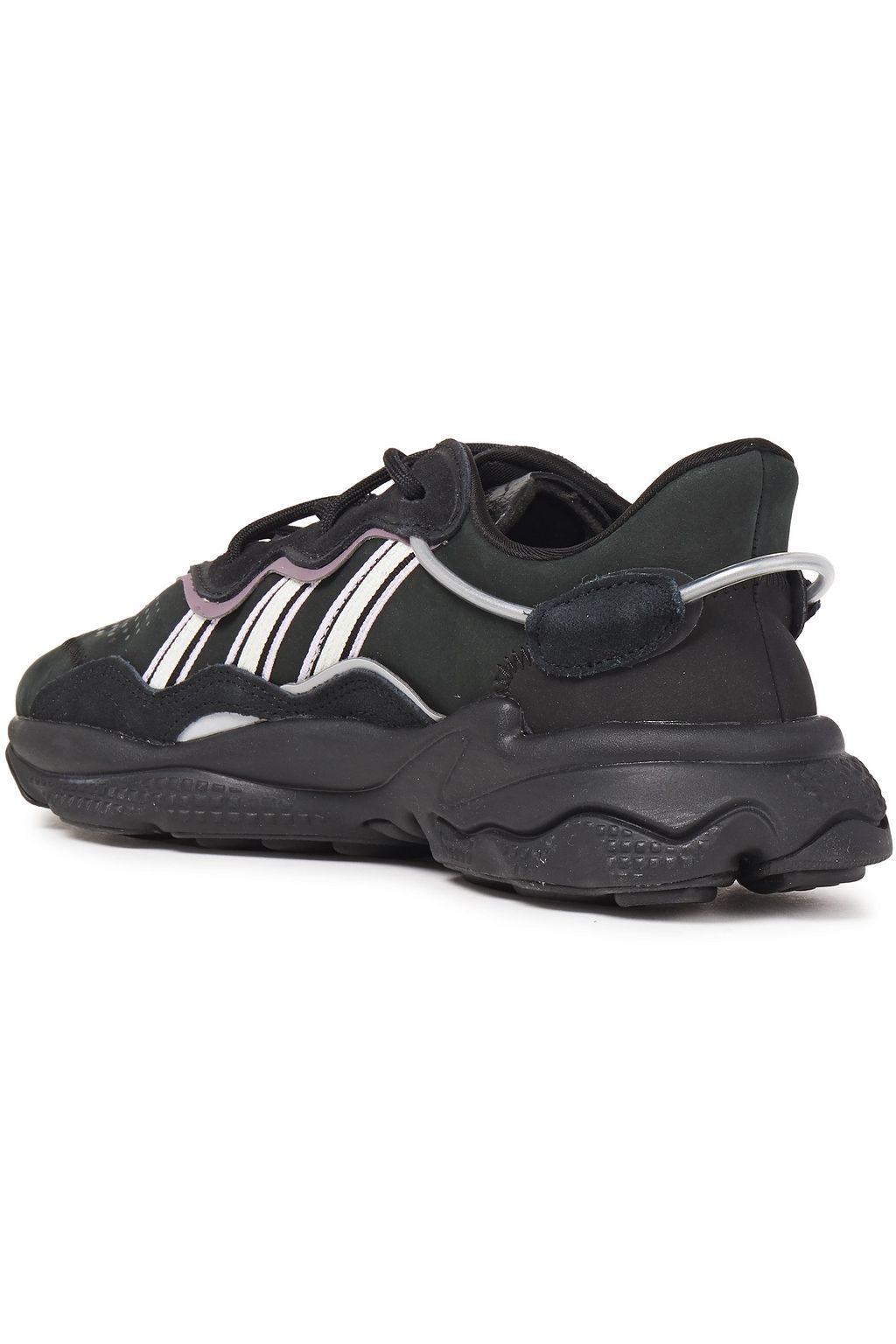 ADIDAS ORIGINALS Canvas, suede and leather sneakers