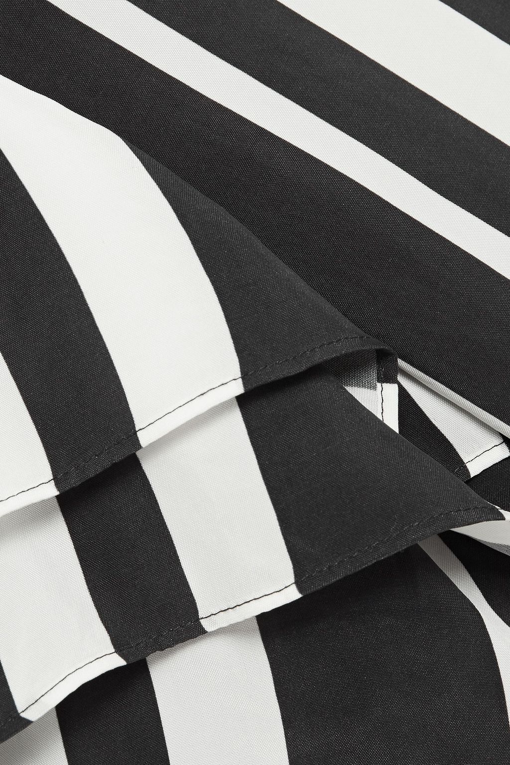 ALICE + OLIVIA Striped woven mini dress