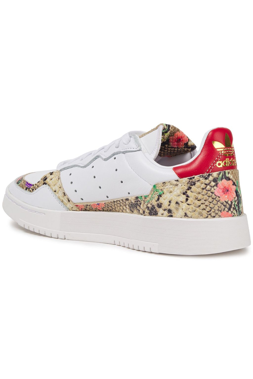 ADIDAS ORIGINALS Printed leather sneakers