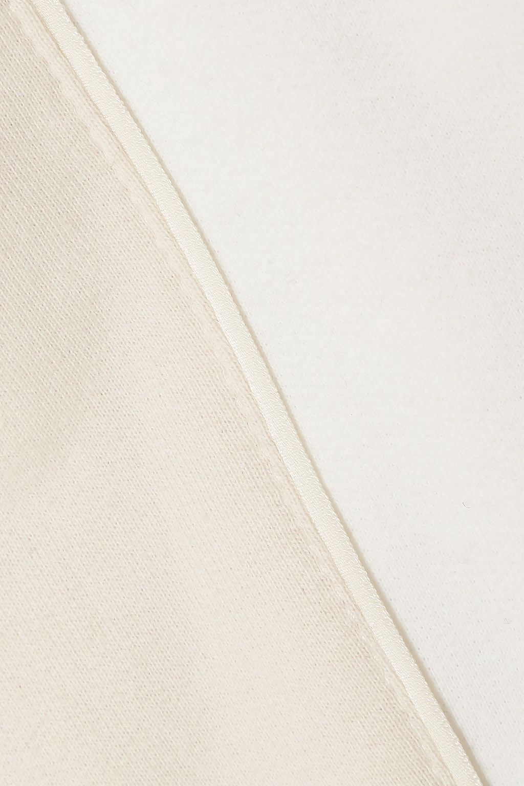 TWENTY MONTRÉAL Pride satin-trimmed French cotton-blend terry shorts