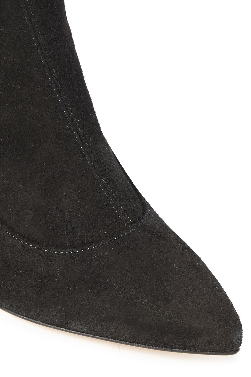 SERGIO ROSSI Stretch-suede sock boots