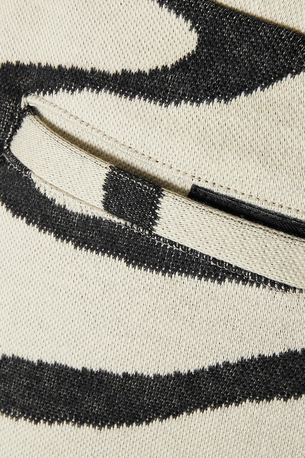 TWENTY MONTRÉAL Hyper Reality cropped cotton-blend jacquard-knit track pants