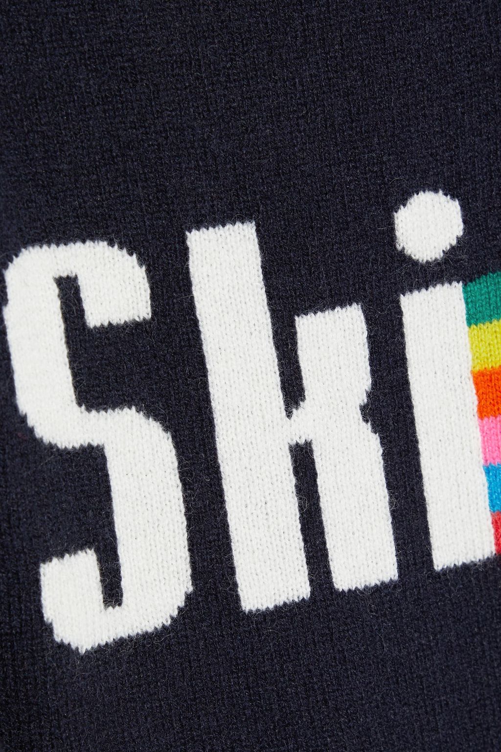 CHINTI & PARKER Intarsia cashmere and wool-blend hoodie