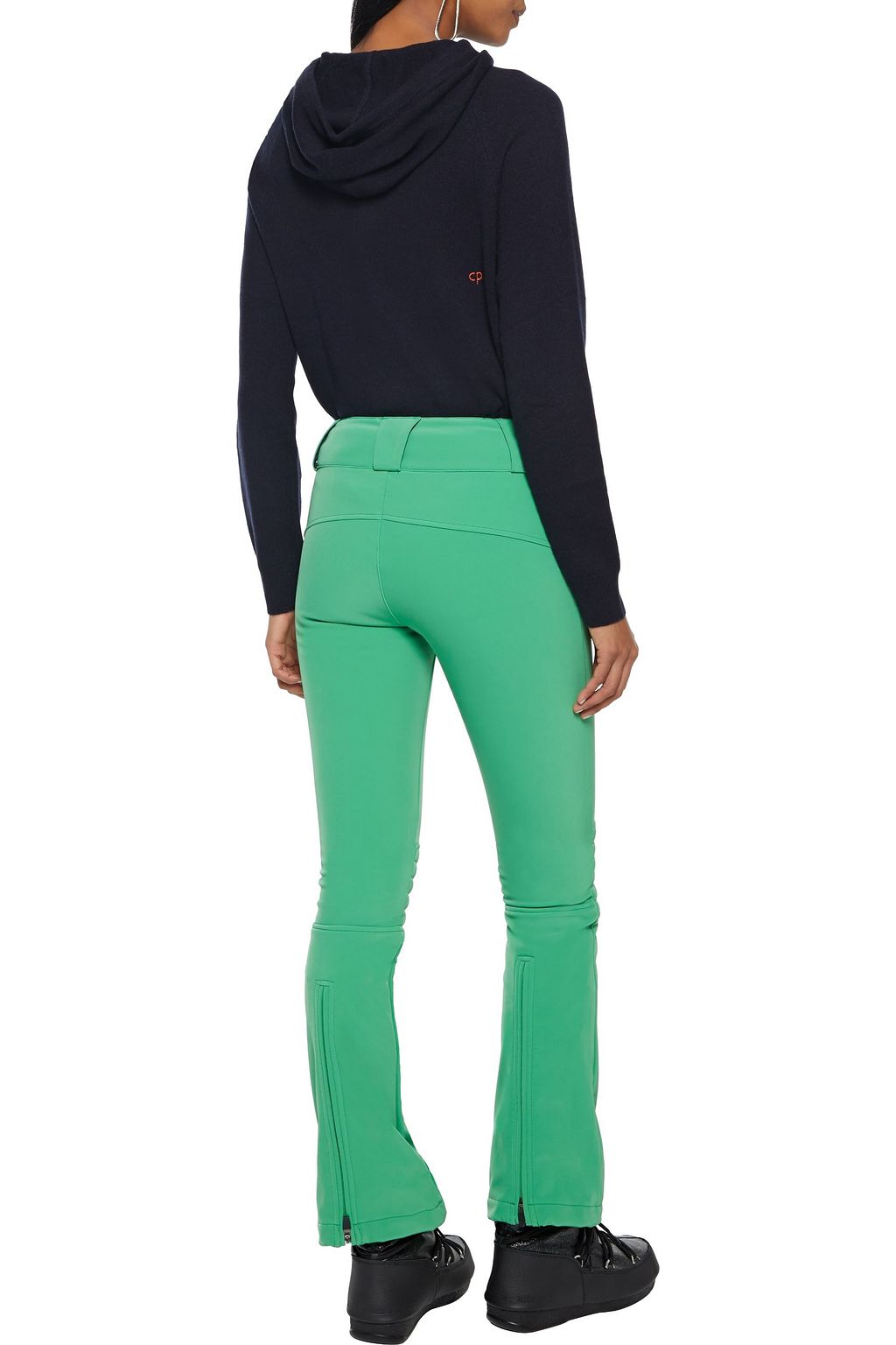 CHINTI & PARKER Intarsia cashmere and wool-blend hoodie