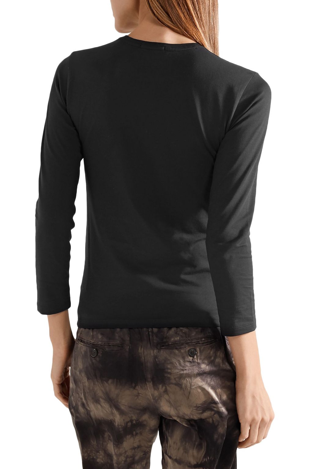 ATM ANTHONY THOMAS MELILLO Stretch-Pima cotton jersey top