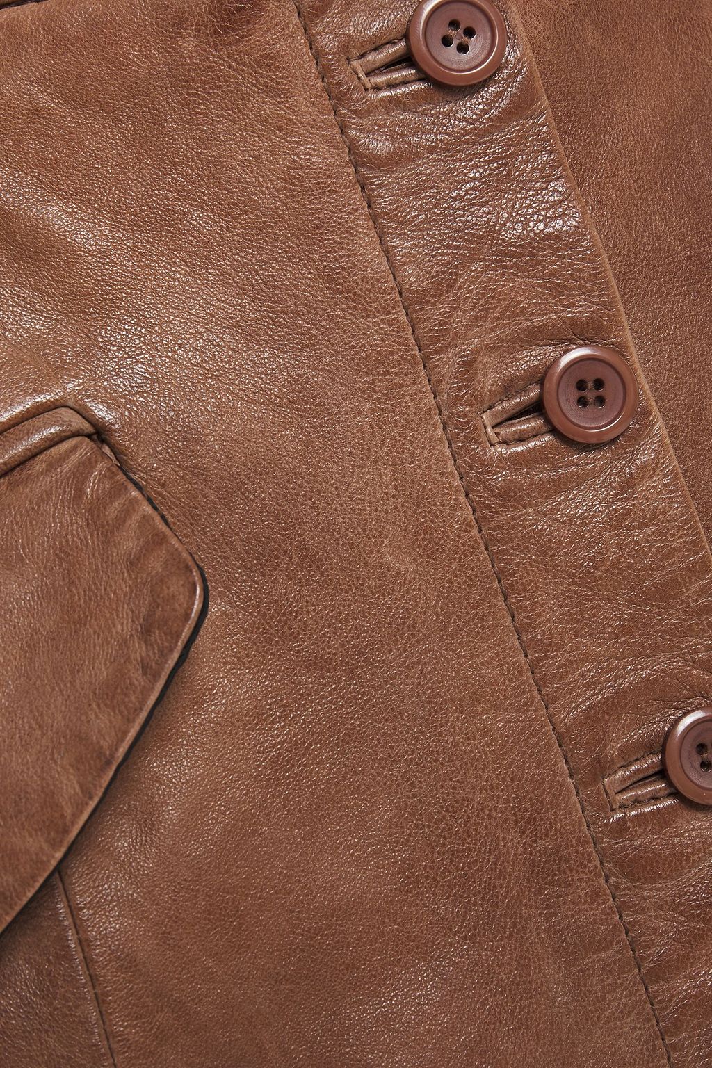 WALTER BAKER Leather skirt