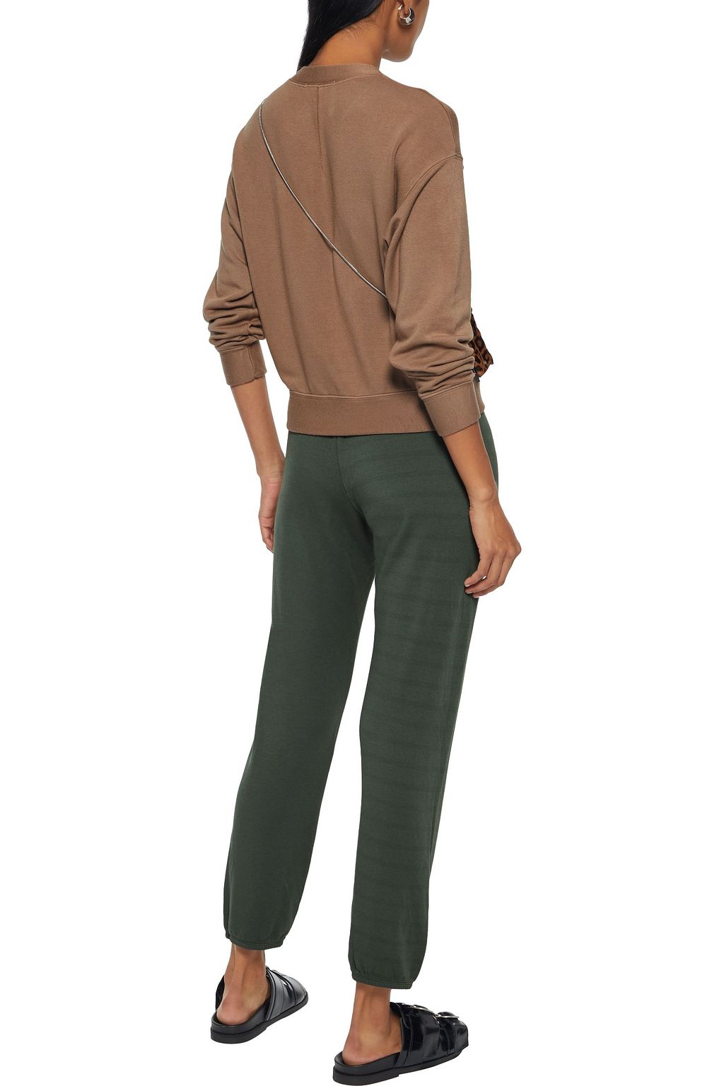 target women's fleece track pants