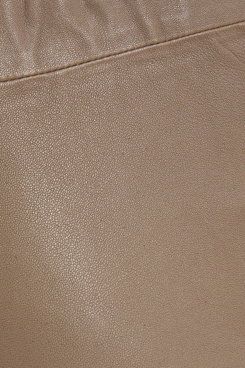 WALTER BAKER Stretch-leather leggings