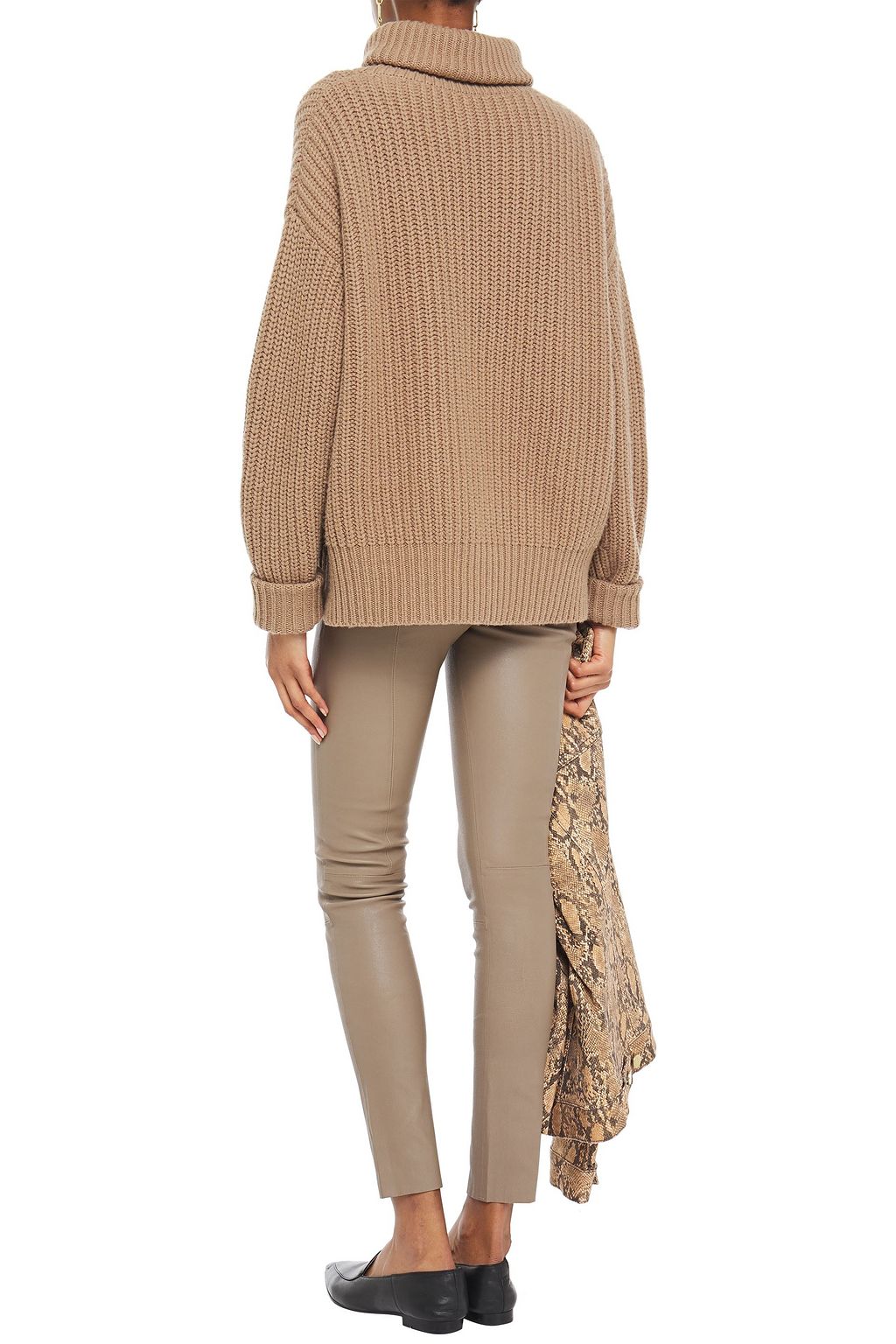 WALTER BAKER Stretch-leather leggings