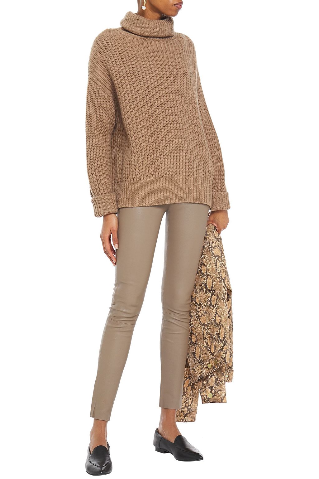 WALTER BAKER Stretch-leather leggings
