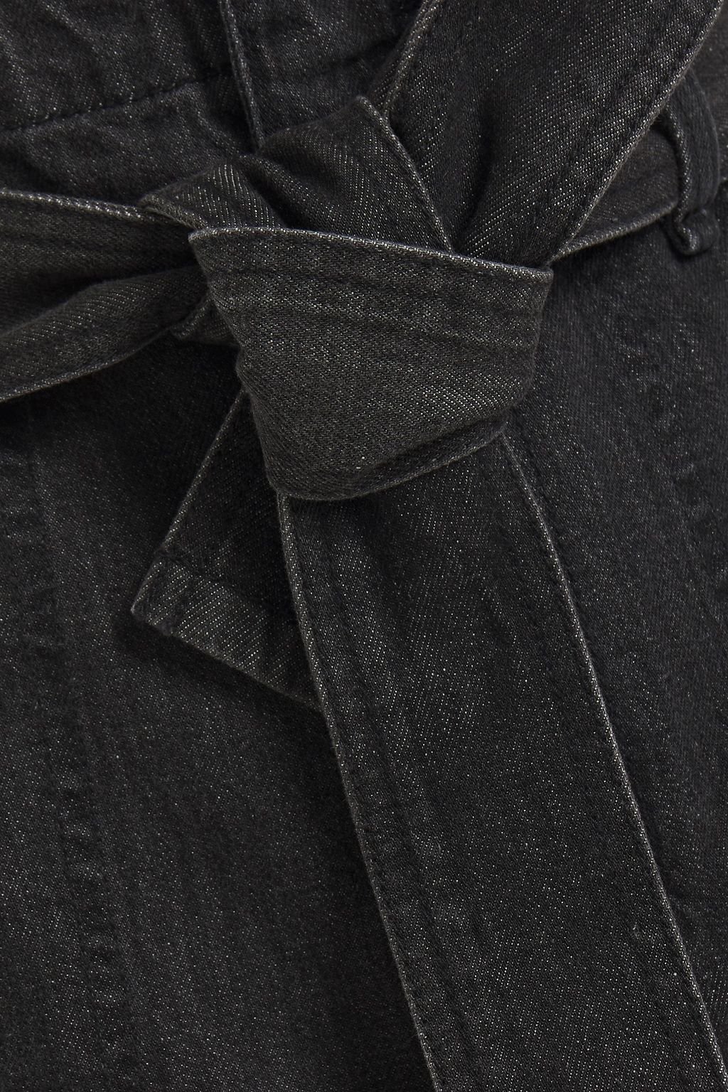 RAG & BONE Belted high-rise straight-leg jeans
