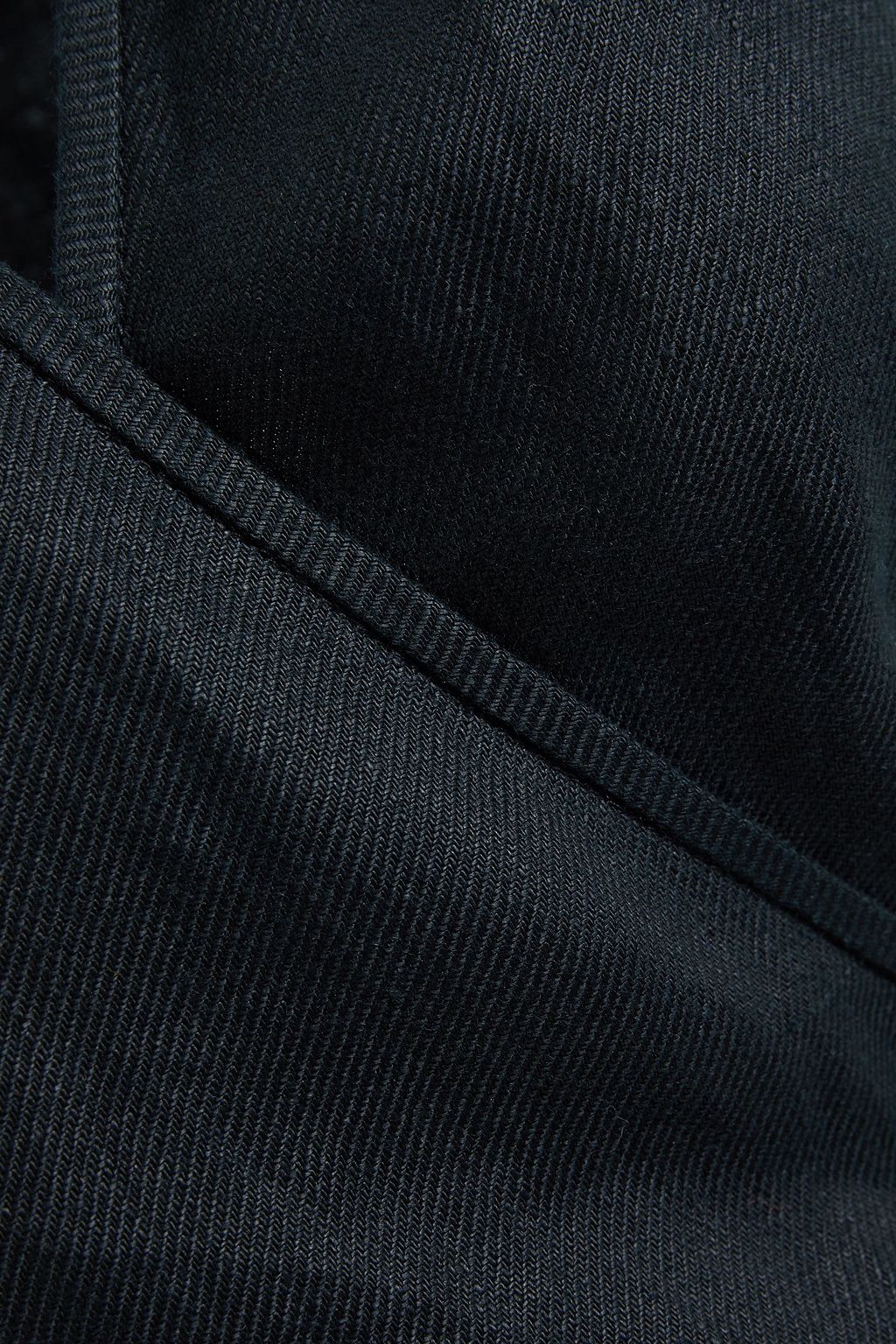 EQUIPMENT Linen-twill midi wrap dress