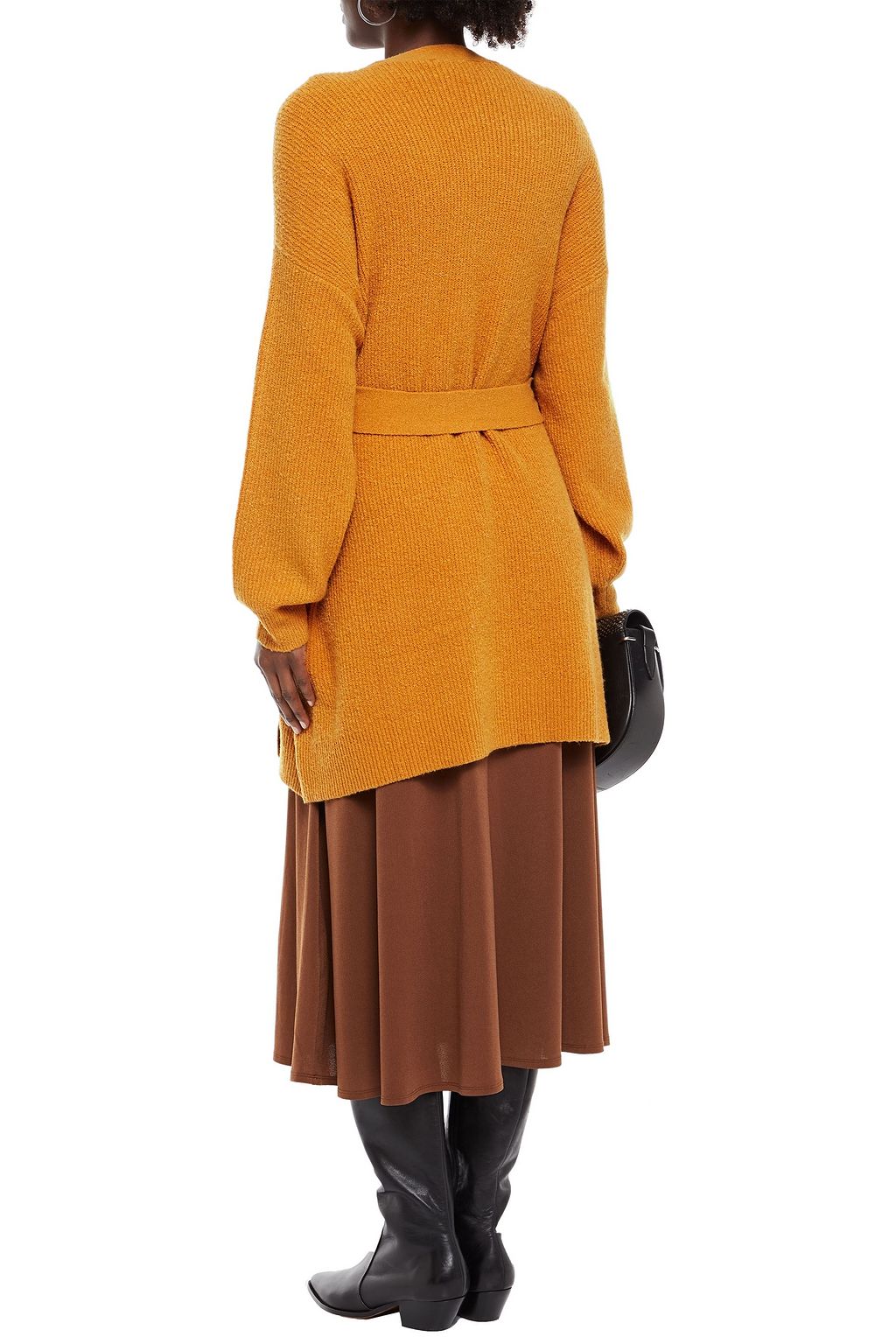 AMERICAN VINTAGE Oversized ribbed-knit cardigan
