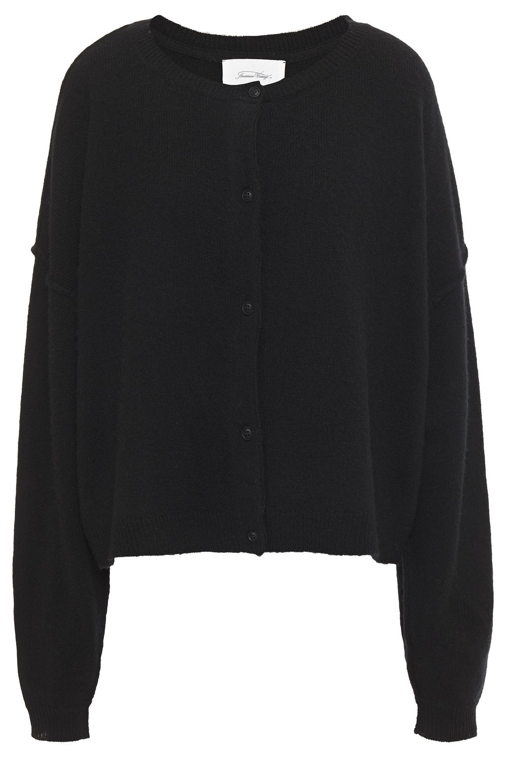 american vintage black cardigan