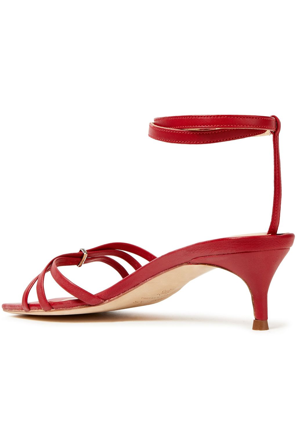 BY FAR Kaia leather sandals