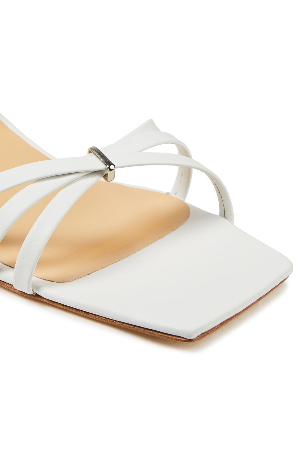 BY FAR Kaia leather sandals