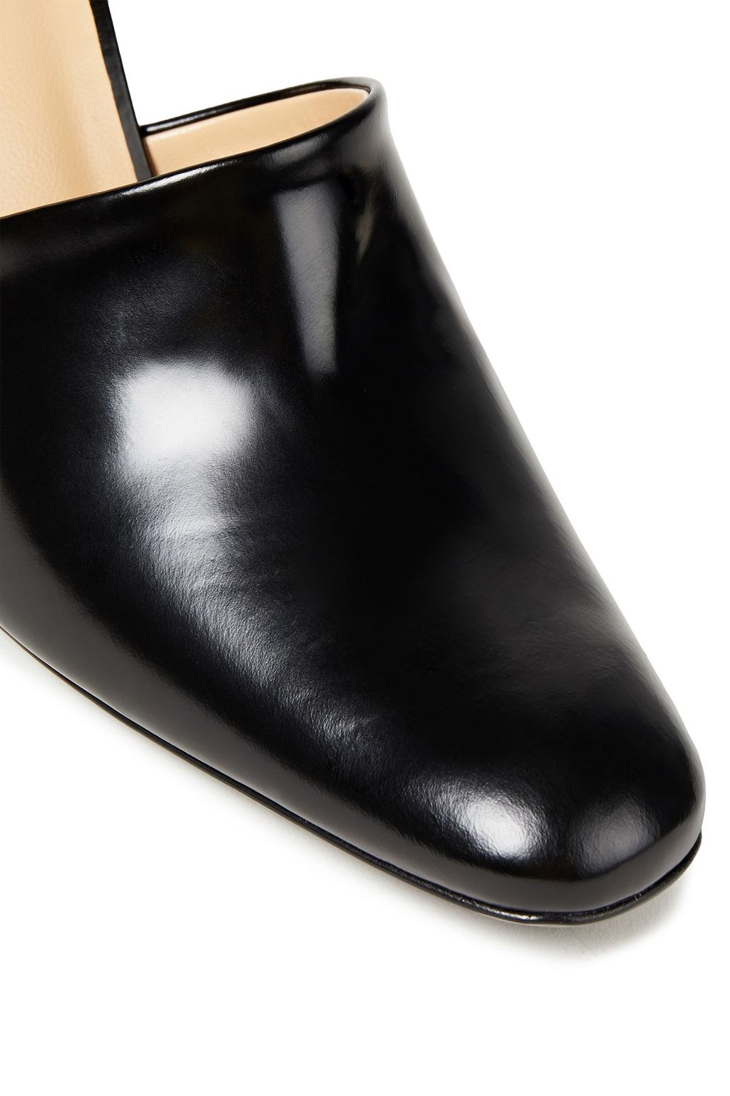 BY FAR Nina leather mules