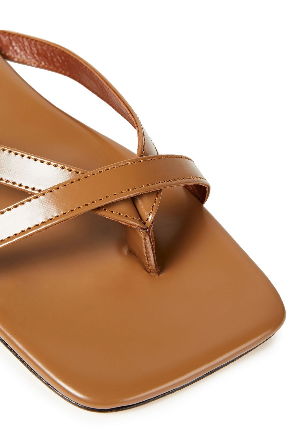 BY FAR Deni leather sandals
