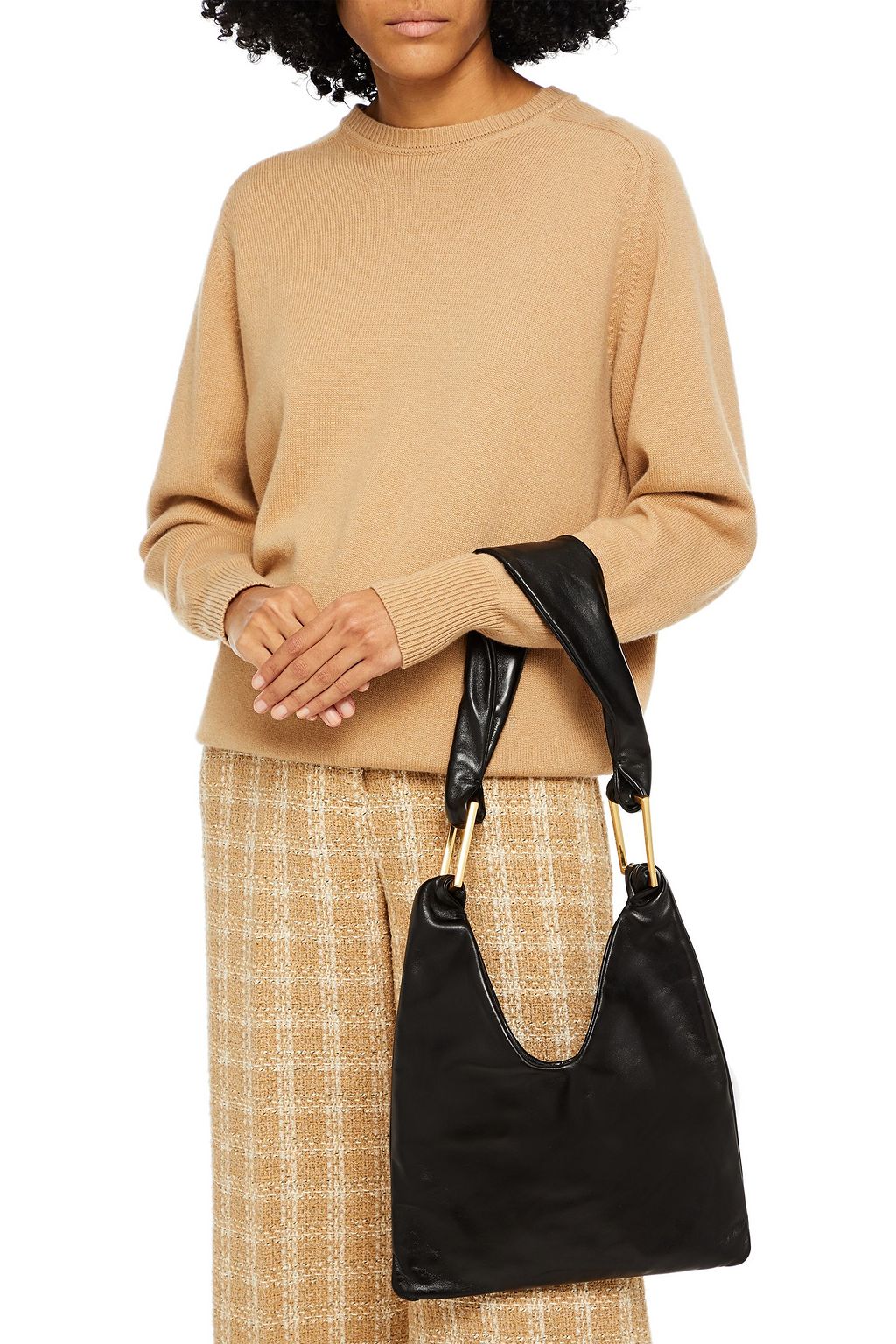 BY FAR Ava leather tote