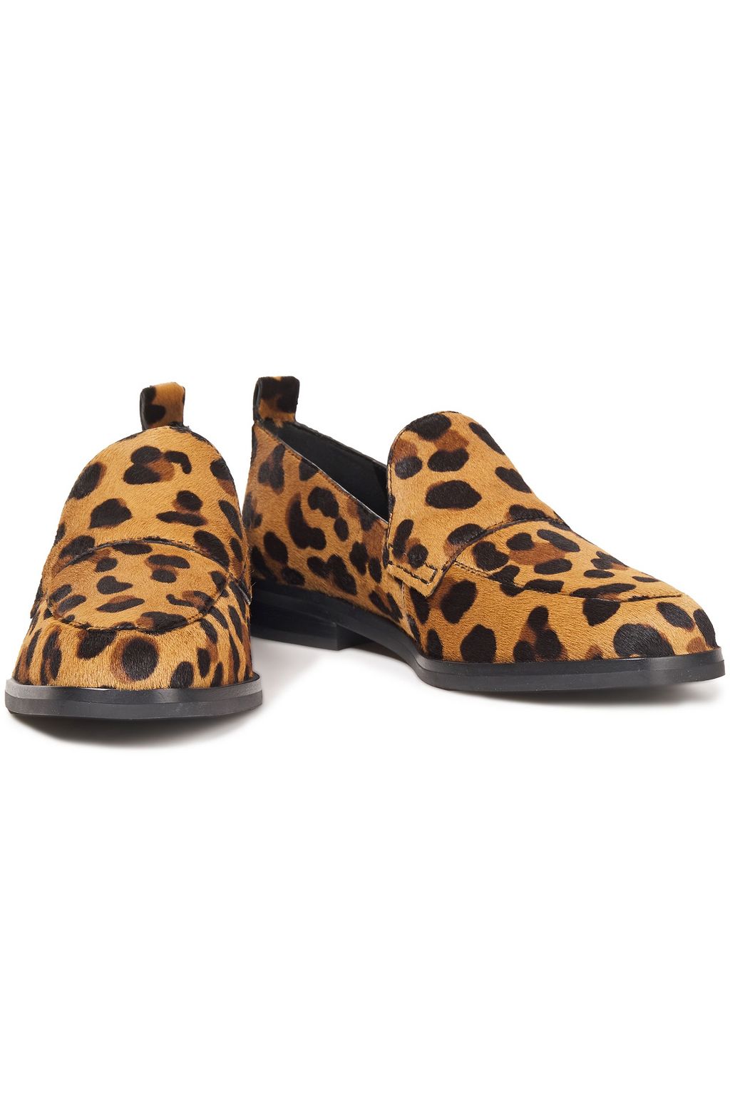 3.1 PHILLIP LIM Alexa leopard-print calf hair loafers