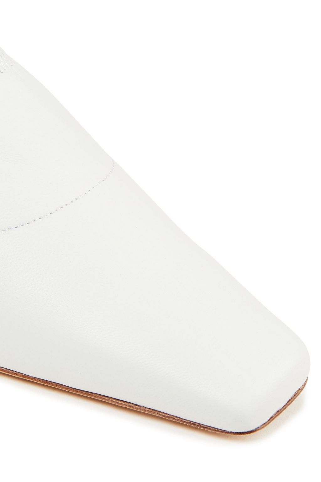 BY FAR Harper leather pumps