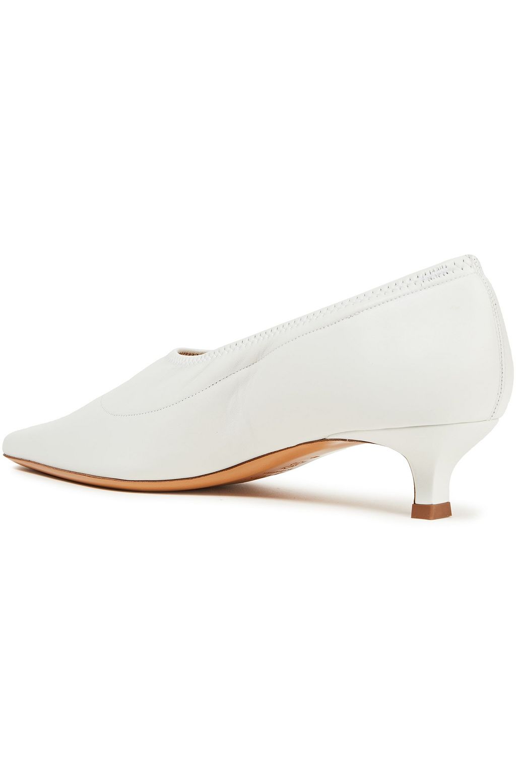 BY FAR Harper leather pumps