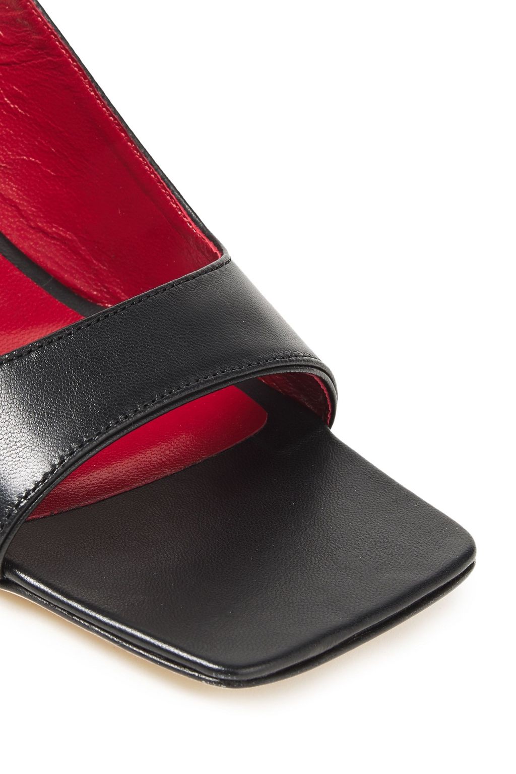 BY FAR Lopez leather sandals
