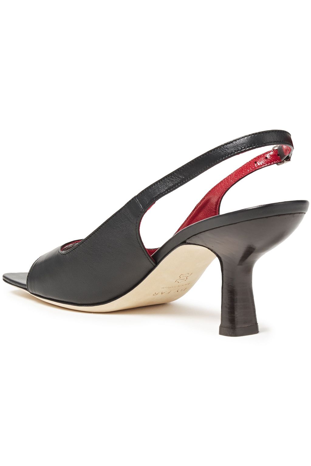 BY FAR Lopez leather sandals