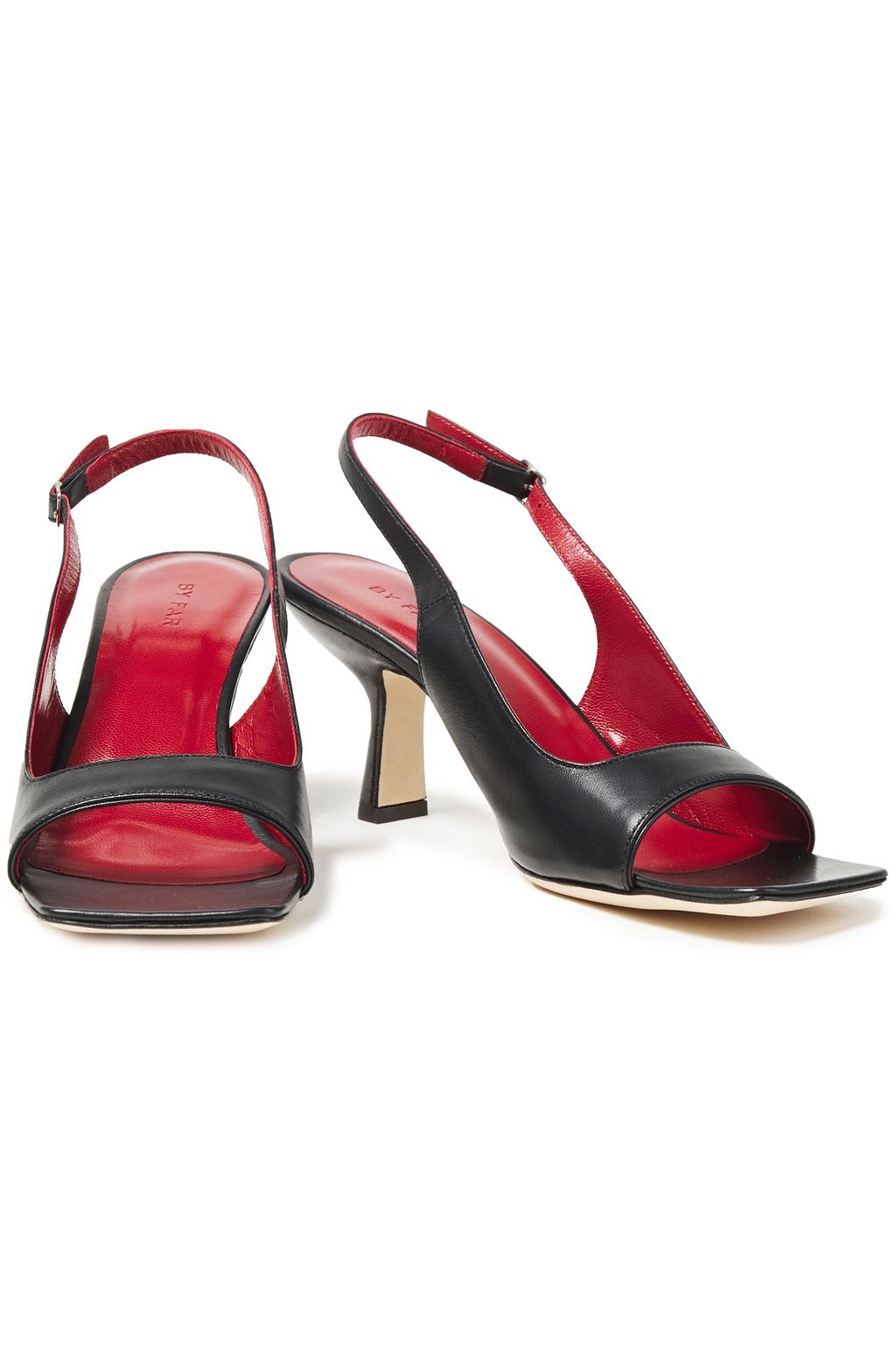 BY FAR Lopez leather sandals