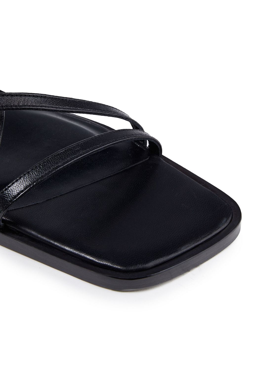 BY FAR Yumi leather sandals