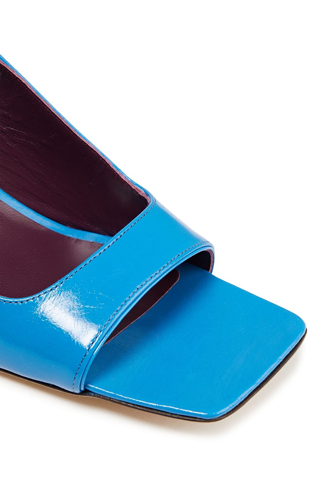BY FAR Lopez leather sandals