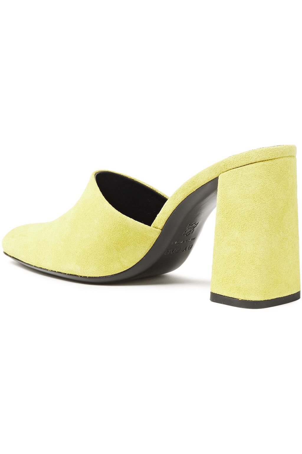 BY FAR Nina suede mules