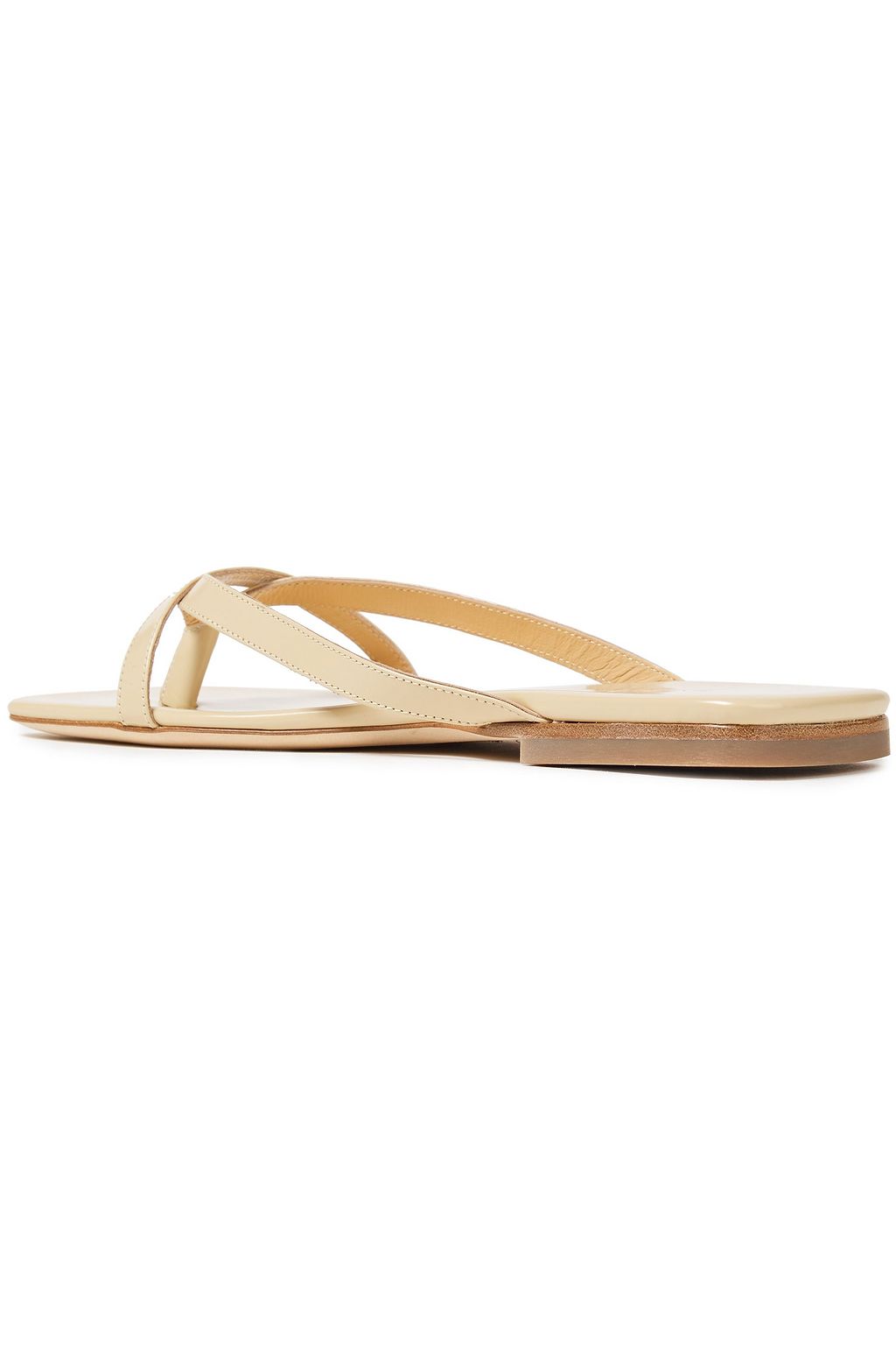 BY FAR Deni crystal-embellished leather sandals