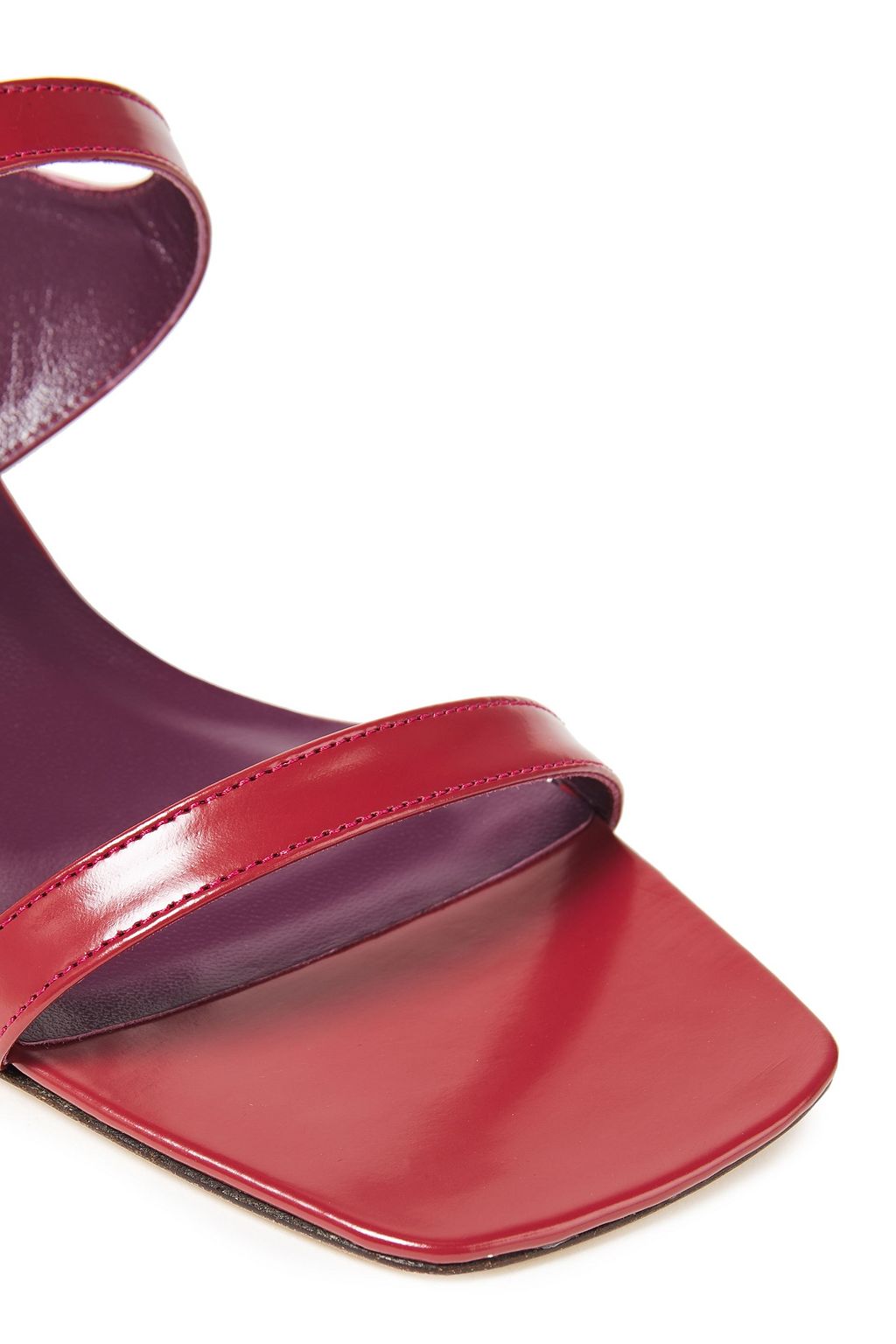 BY FAR Paola leather mules