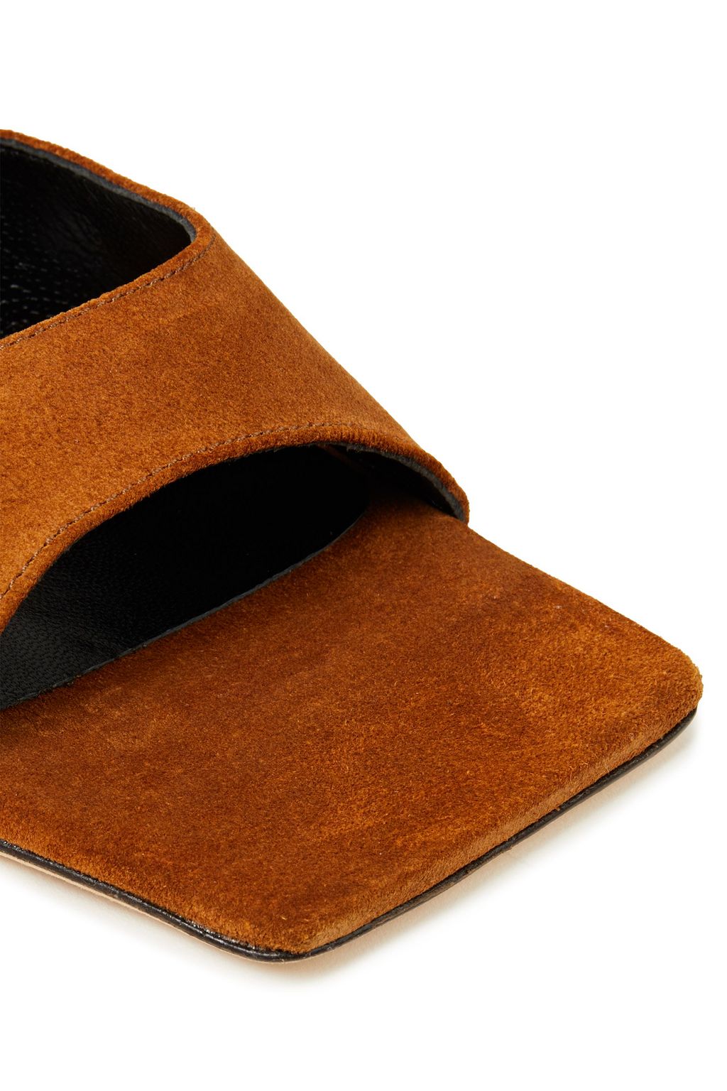 BY FAR Dima suede sandals