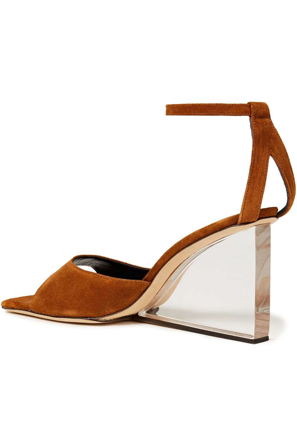 BY FAR Dima suede sandals