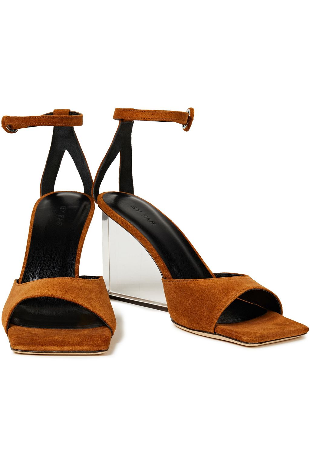 BY FAR Dima suede sandals