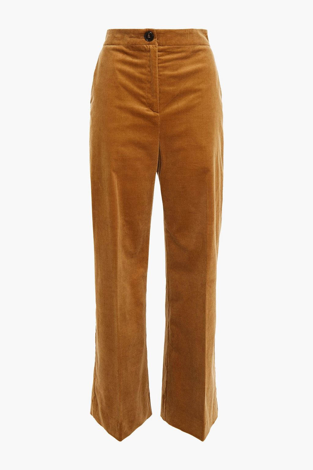 Light brown Cotton-blend corduroy wide 