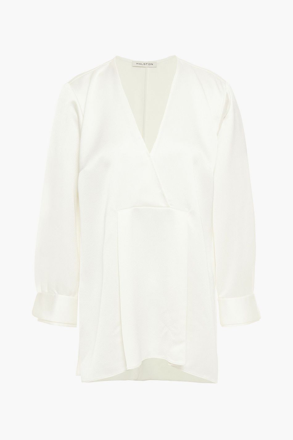 Ivory Satin Top w/Mesh Skirt Dress