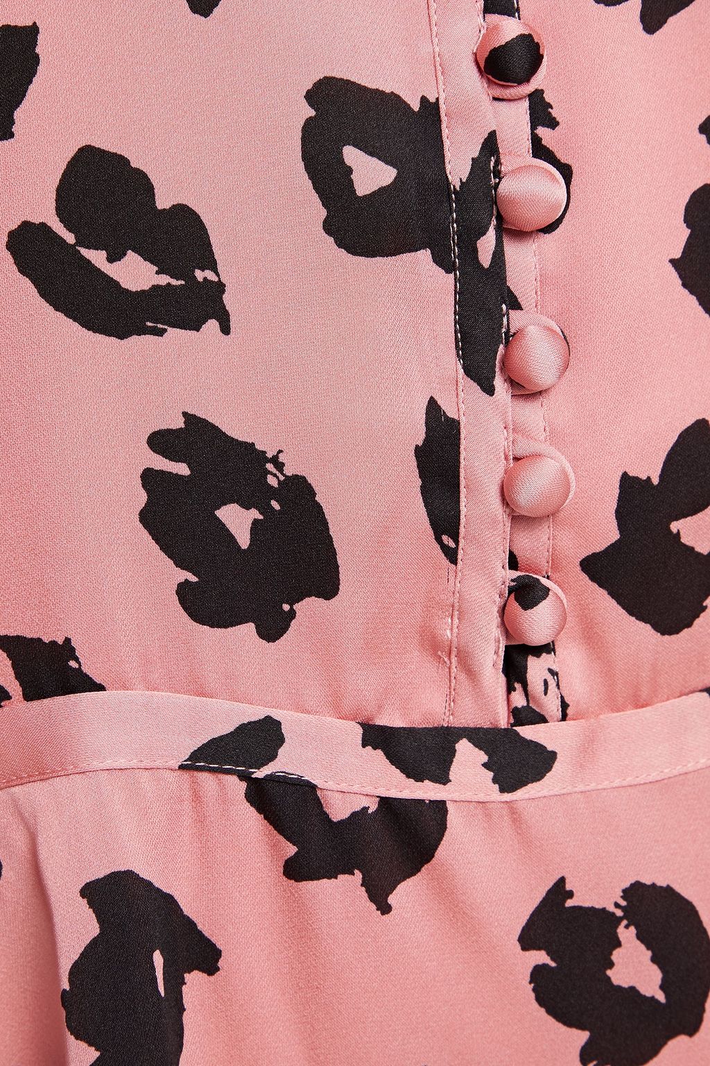 EQUIPMENT printed washedsatin mini dress THE