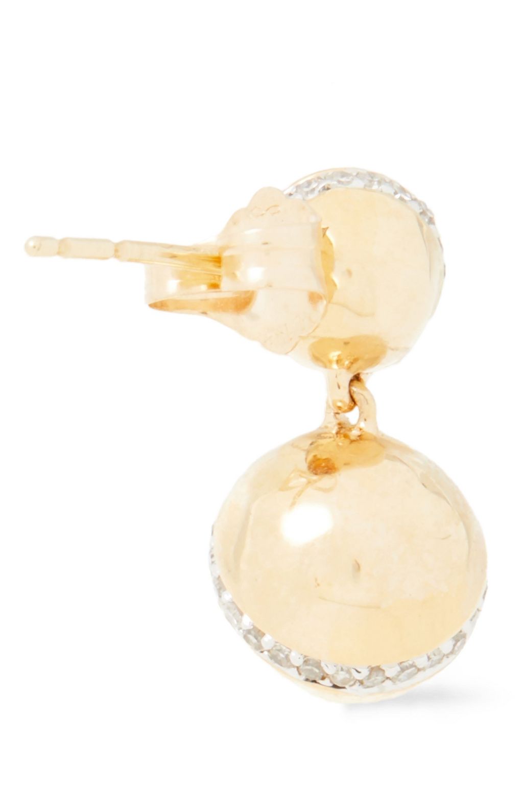 ADINA REYTER 14-karat gold diamond earrings