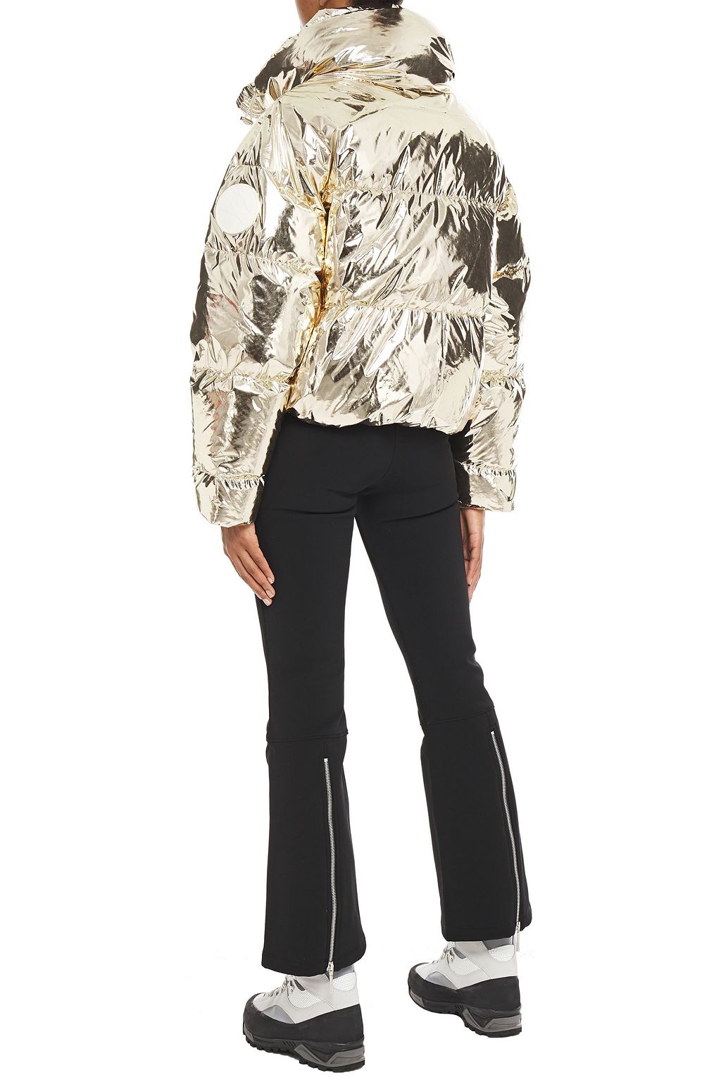 CORDOVA Quilted metallic shell down jacket