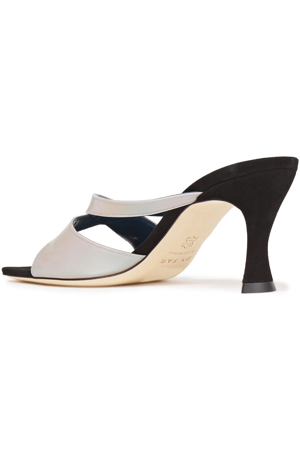 BY FAR Kitty moire mules
