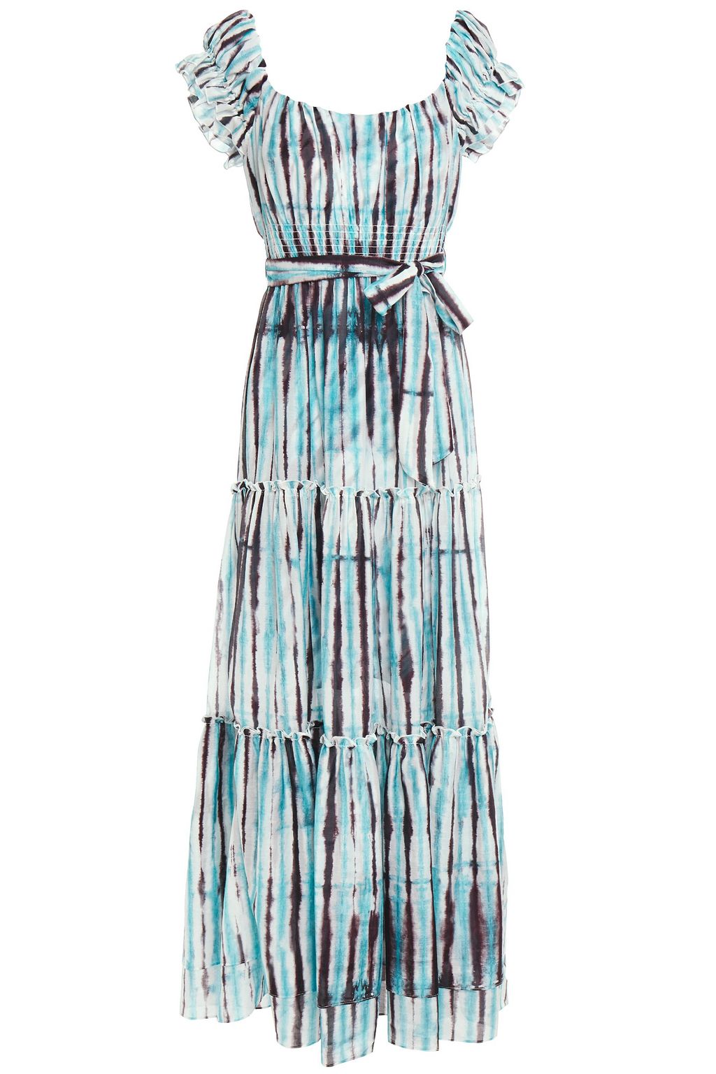 Diane von Furstenberg Lexie Silk-Blend Maxi Dress