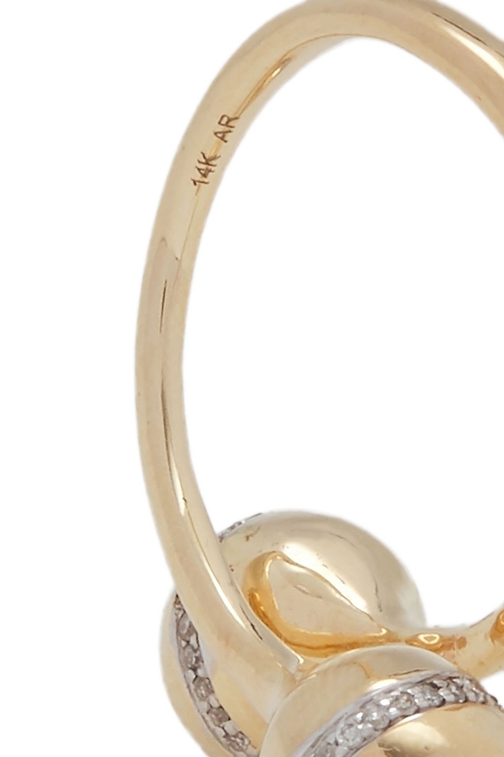 ADINA REYTER 14-karat gold diamond ring