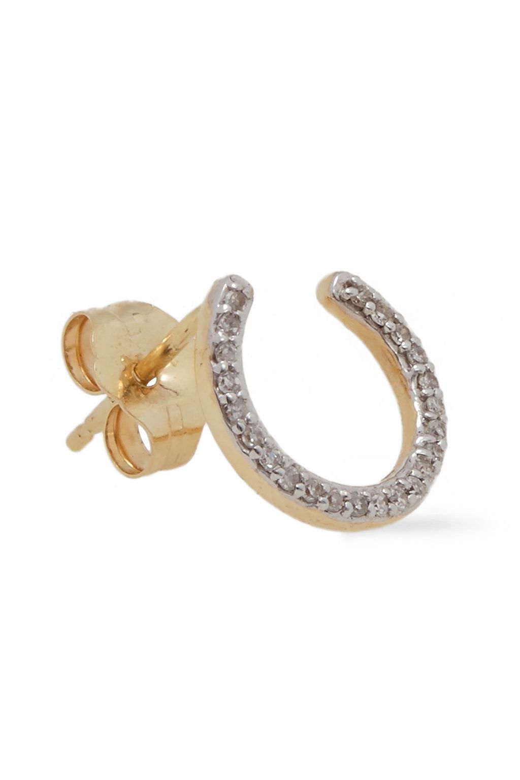 ADINA REYTER 14-karat gold diamond earrings