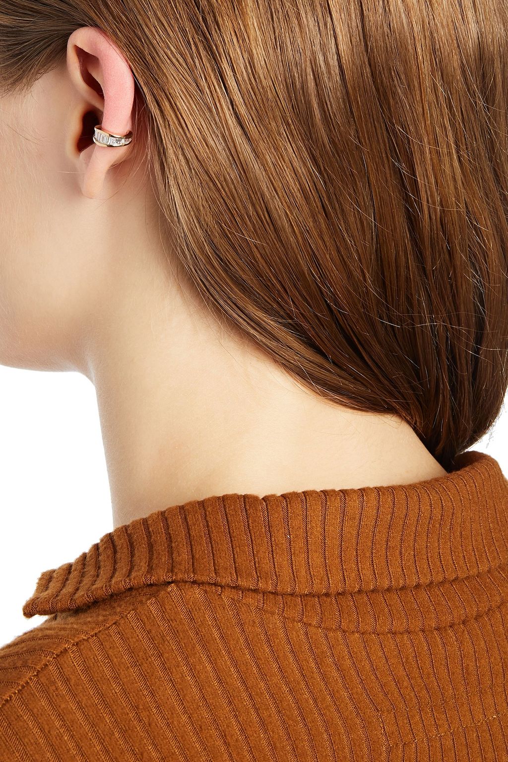 ADINA REYTER 14-karat gold diamond ear cuff