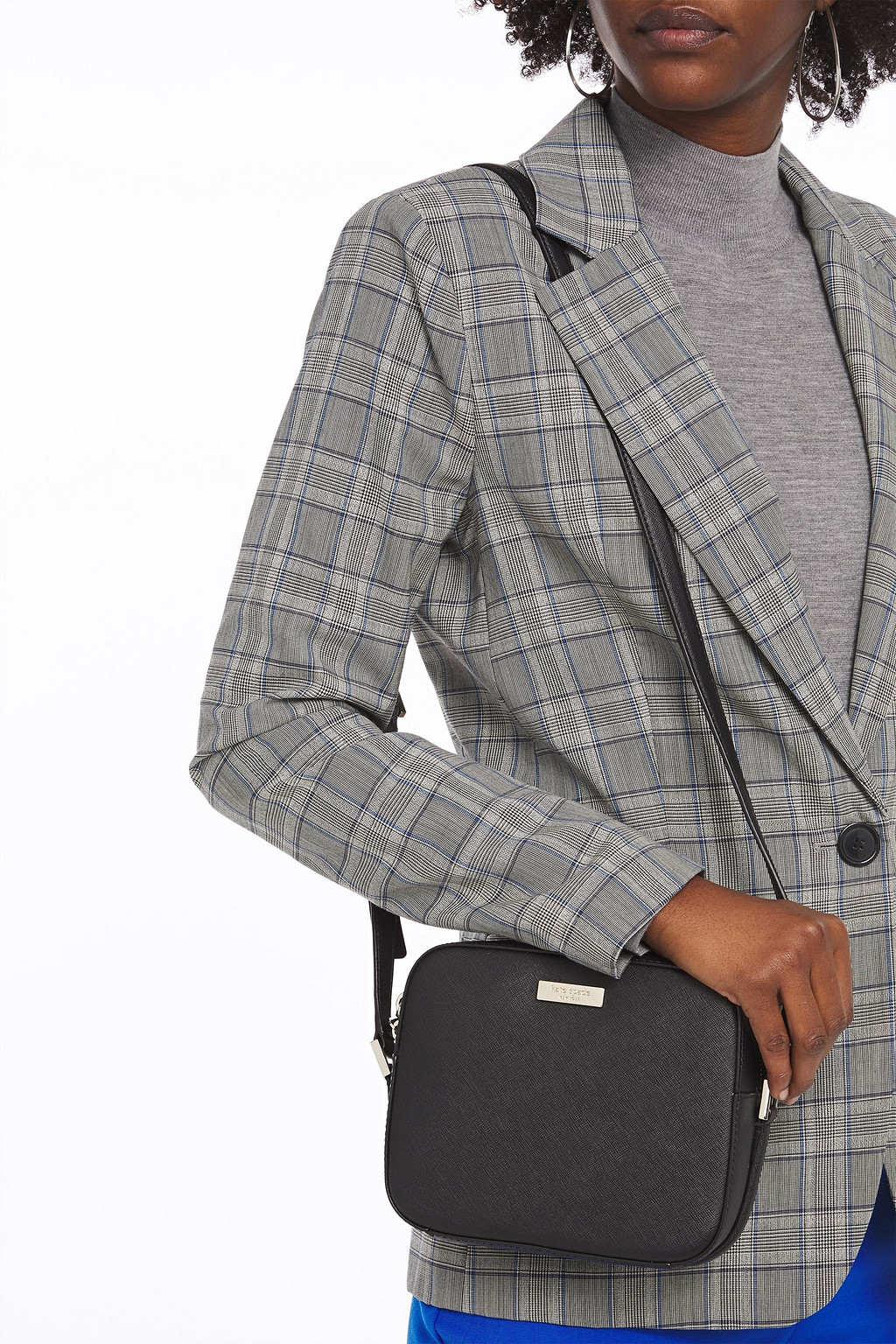 KATE SPADE NEW YORK Textured-leather shoulder bag